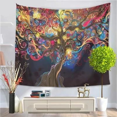 Home decor background tapestry tarpaulin - KeMalls