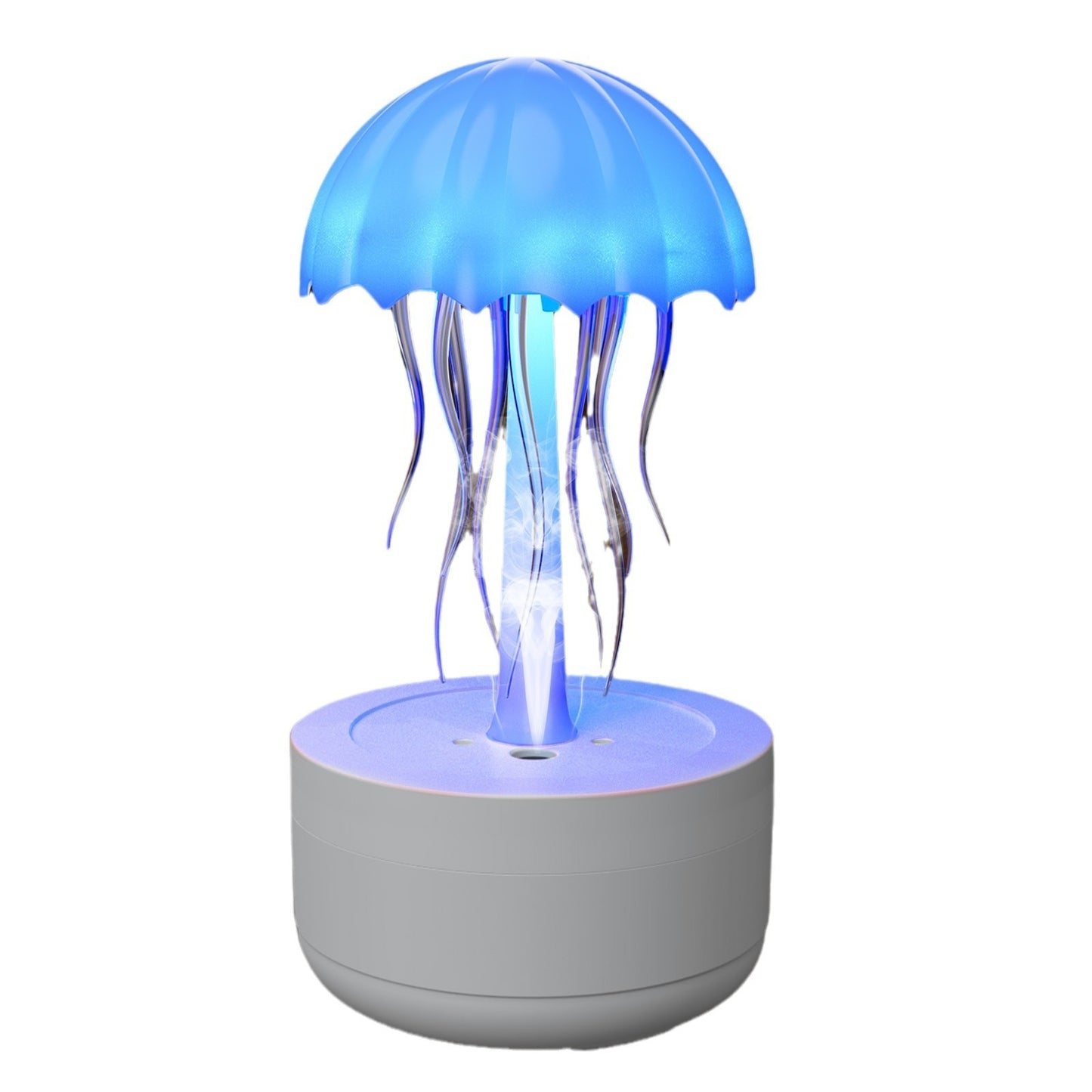 Jellyfish Humidifier Fragrance Diffuser Colorful Night Light Heavy Fog Essential Oil Diffuser Home Bedroom Office Air Humidifier - KeMalls