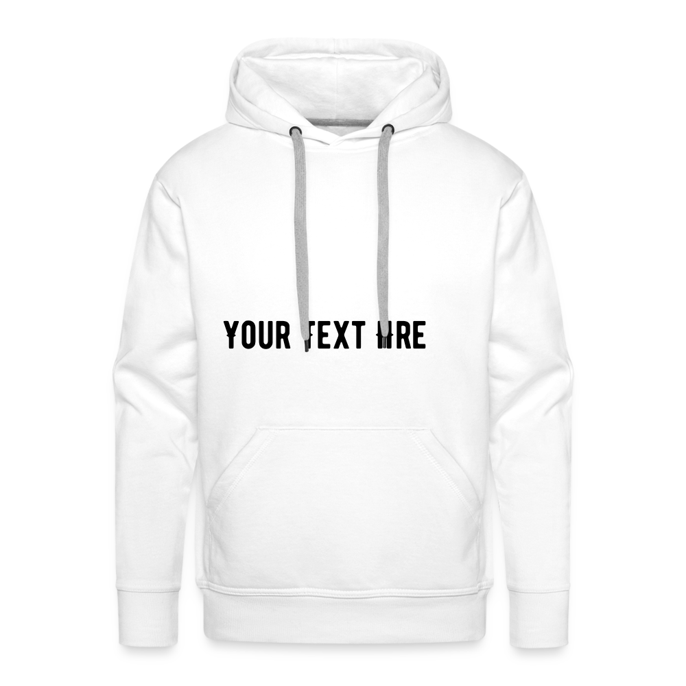 Men’s Premium Hoodie - white