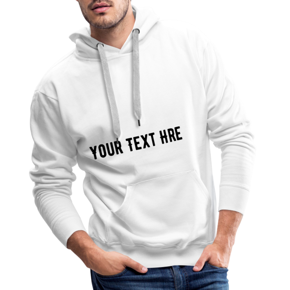 Men’s Premium Hoodie - white