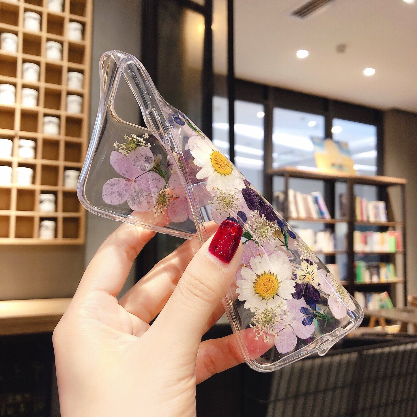 Preserved Flower Epoxy Phone Cases - KeMalls