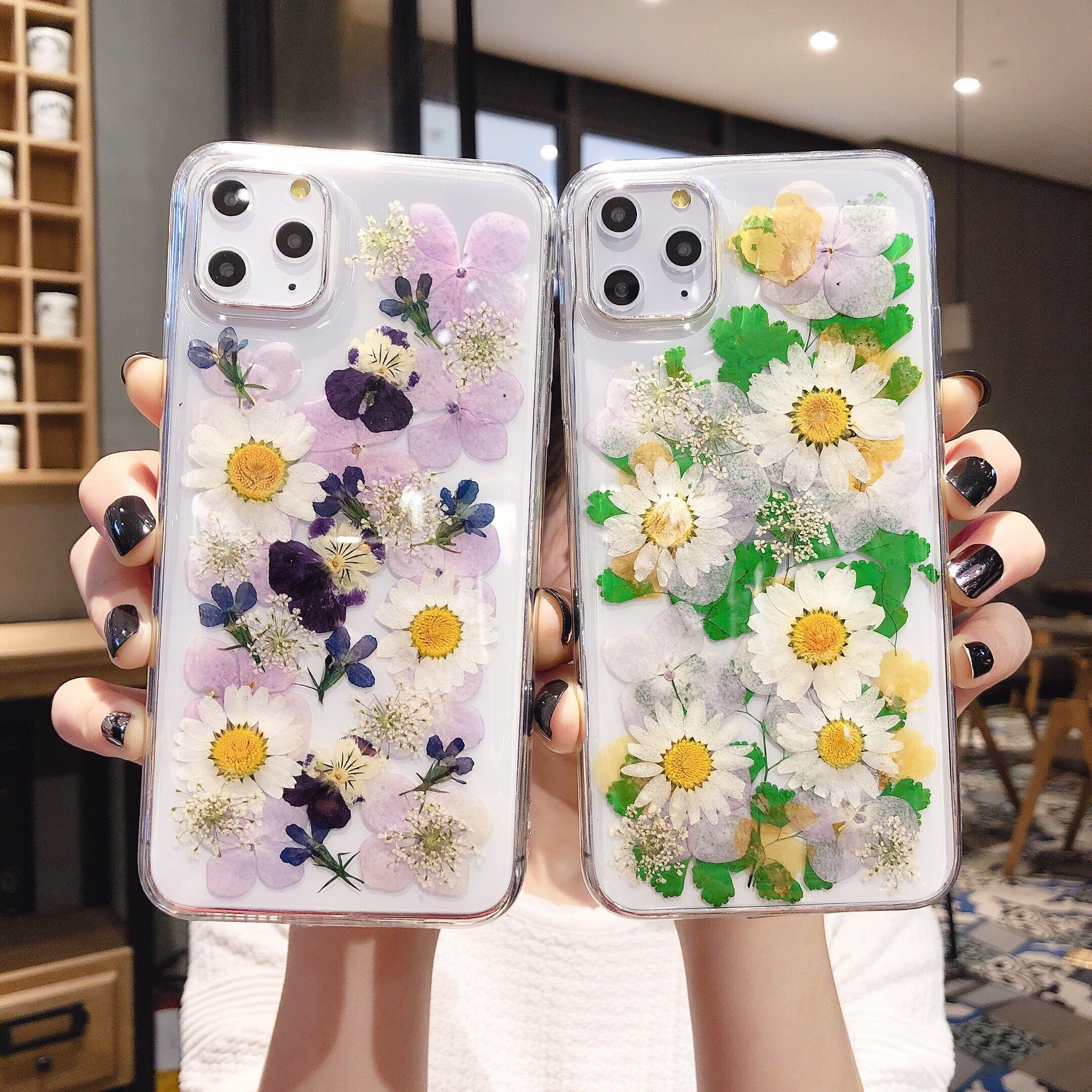 Preserved Flower Epoxy Phone Cases - KeMalls