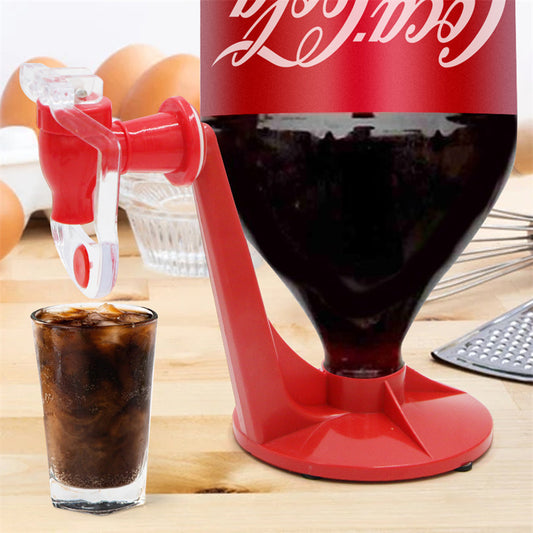 Water Jug Soda Beverage Dispenser Bottle Coke Upside Down Drinking Water Distributeur Gadget Party Home Bar Kitchen Gadget - KeMalls