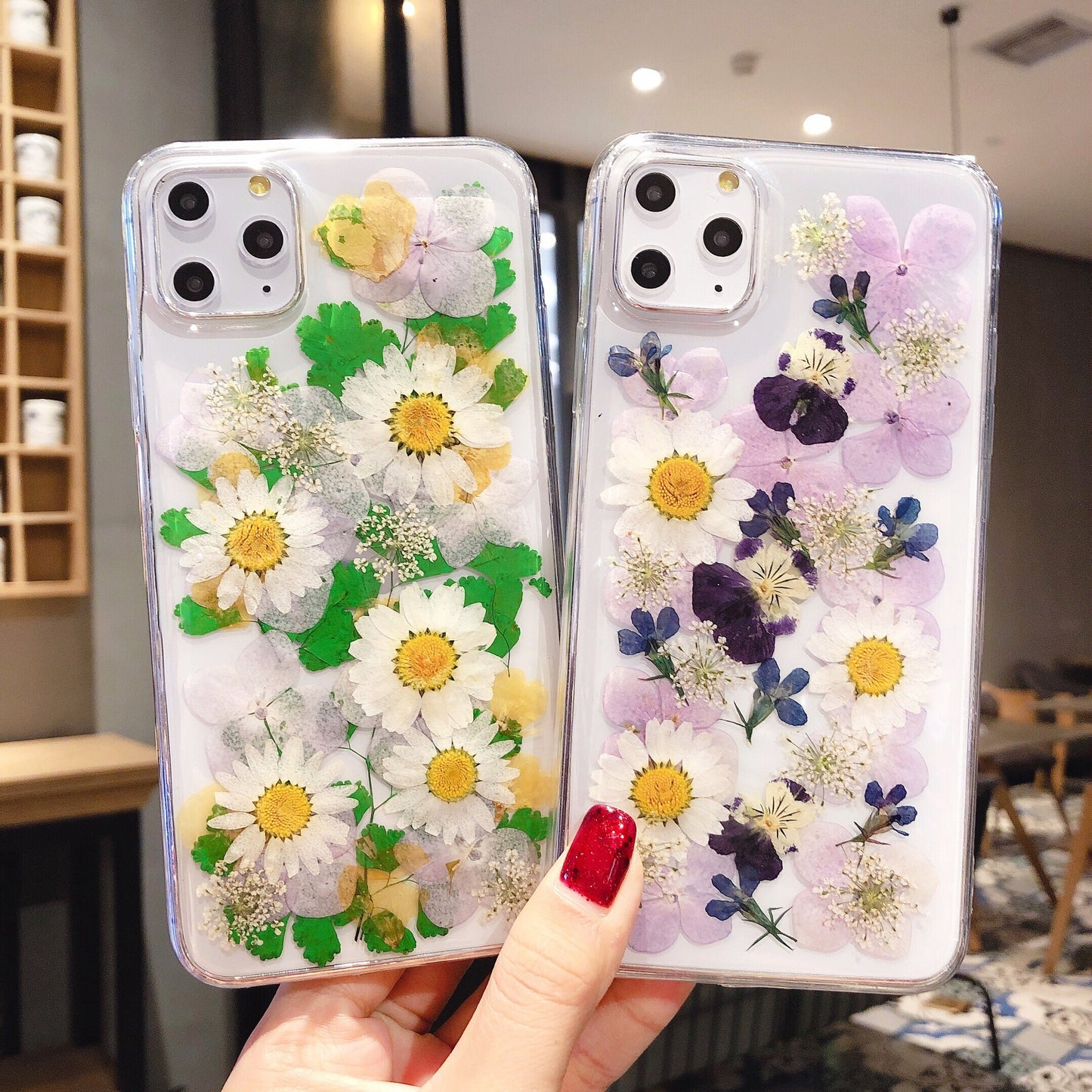 Preserved Flower Epoxy Phone Cases - KeMalls