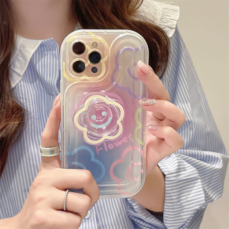 Halo Dyed Sun Flower Phone Case