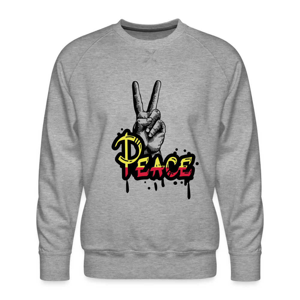 Men’s Premium Sweatshirt - heather grey