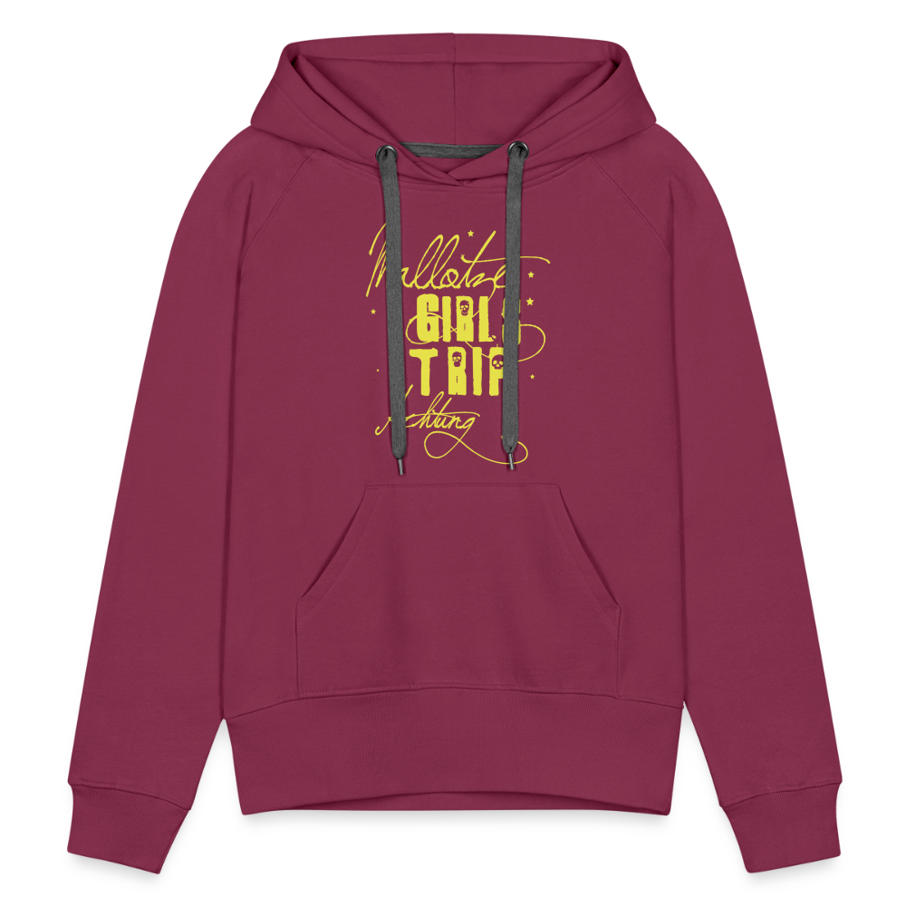 Women’s Premium Hoodie - bordeaux